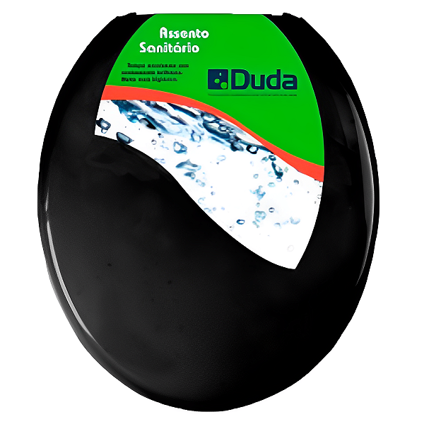 Assento Sanitario Universal Duda - Preto