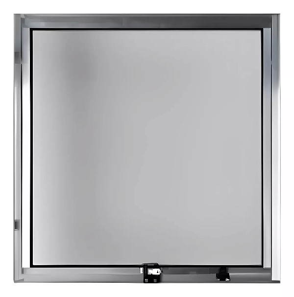 Vitro 60x60 - Aluminio Brilhante - Modelo Max Air