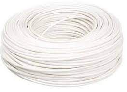 Rolo De Fio Flexivel - 1.50mm - Branco - 100mts