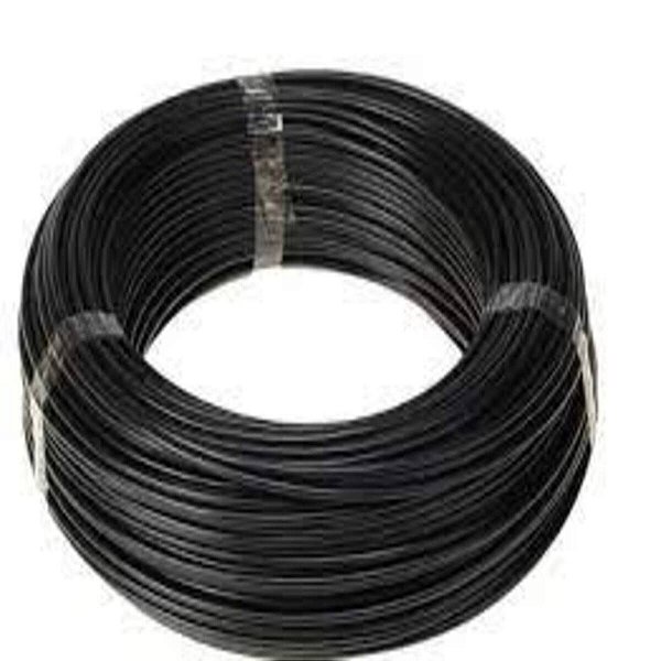 Rolo De Fio Flexivel - 2.50mm - Preto - 100mts