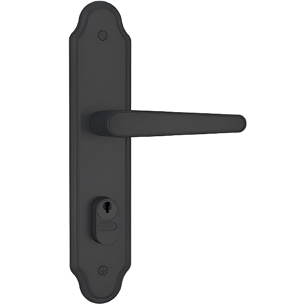 Fechadura Stam 803/03 Espelho Preto Fosco