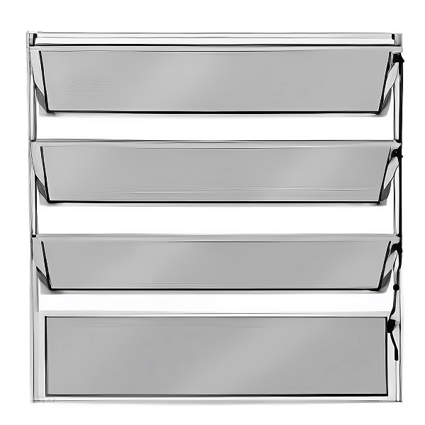 Vitro 80x60 - Aluminio Branco - Modelo Janela Basculante