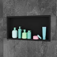 Nicho De Shampoo Para Banheiro 40X60 - Preto