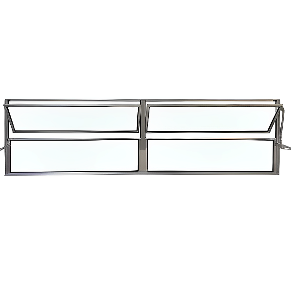 Vitro 40x150 - Alumino Brilhante - Modelo Janela Basculante