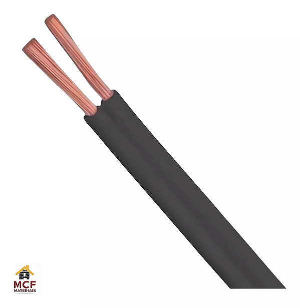 Fio Paralelo 20mts - 1.5mm - Preto