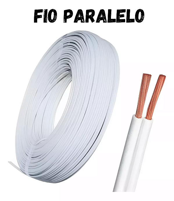 Fio Paralelo 50mts - 1.5mm - Branco