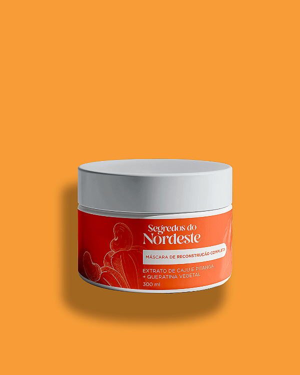 MÁSCARA RECONSTRUÇÃO COMPLETA 300g SEGREDOS