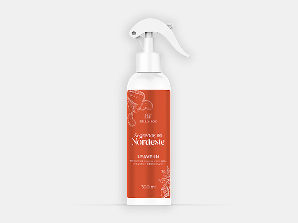 LEAVE-IN COM CAJU E MACAXEIRA + COLÁGENO HIDROLISADO - 300ML