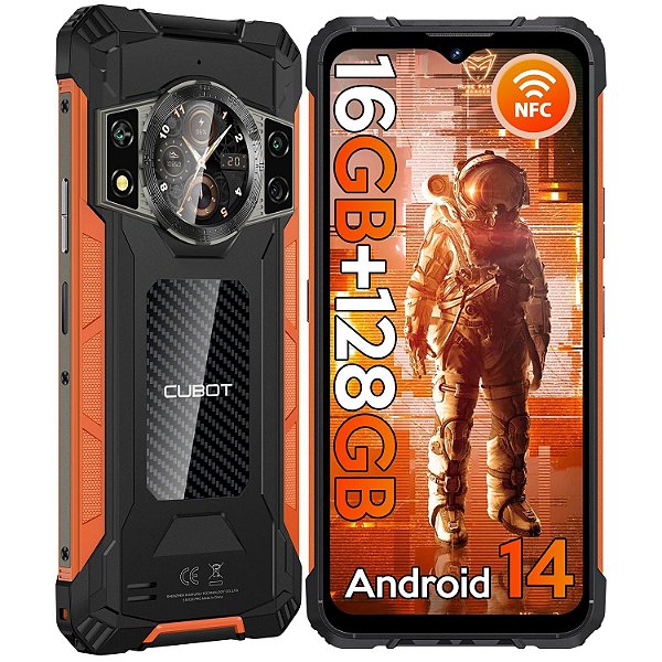 Smartphone K-Kong Ace-2 6-128G - Cubot:Resistente a quedas agua e poeira