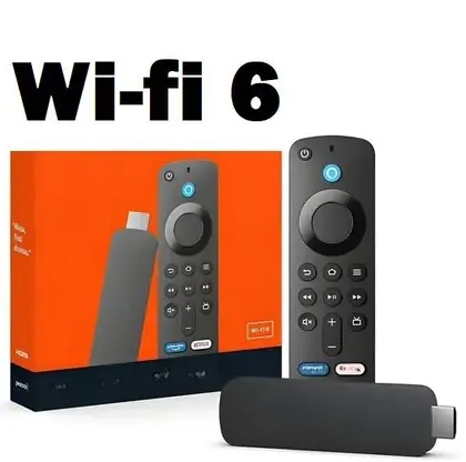 Fire TV Stick Wi-Fi 6 com Alexa Controle Remoto
