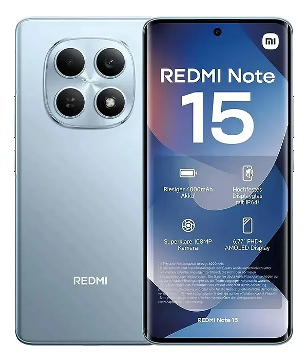 Xiaomi Redmi Note 15 128GB 6GB RAM Dual SIM
