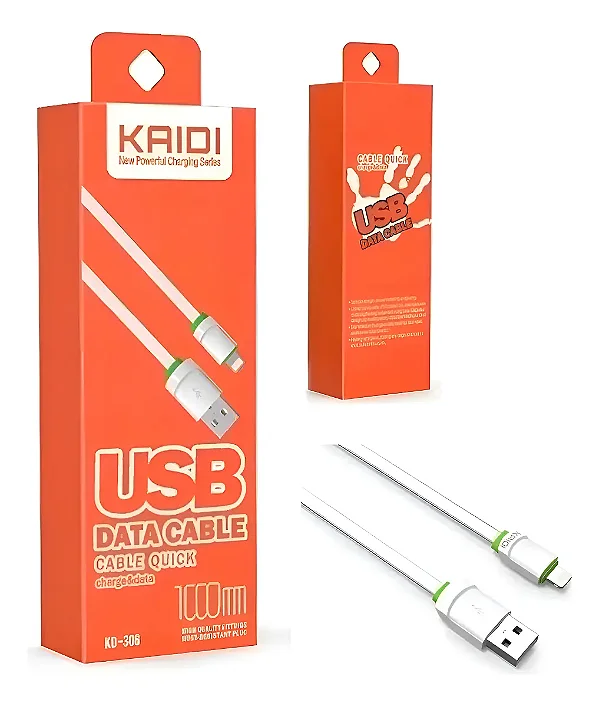 Cabo USB Kaidi KD-306 para iPhone