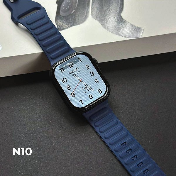 Kit 3 Pulseiras N10 para Smartwatch Series 10