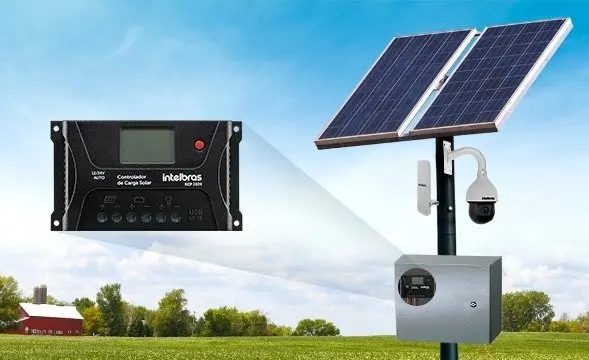 Controlador Carga Solar Intelbras ECP 2024 20A