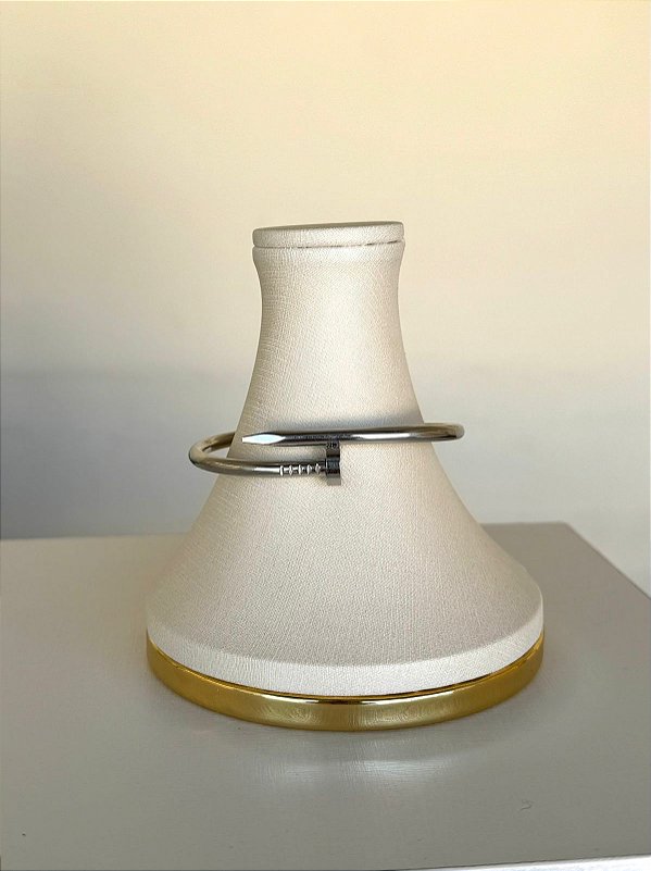 BRACELETE PREGO NO AÇO INOX