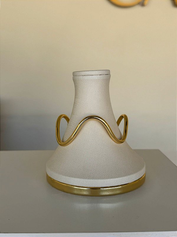 BRACELETE ONDA NO OURO