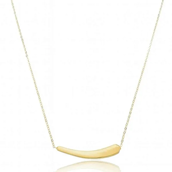 CHOKER GOTA ESGUIA BANHADO A OURO