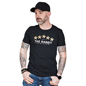 Camiseta The Rabbit - Star Black 1000011