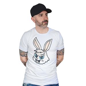 Camiseta The Rabbit - Tatto White 1000005