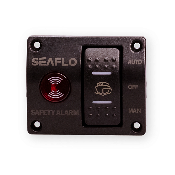 Painel com Alarme de Inundação de Porão 12 V - Seaflo