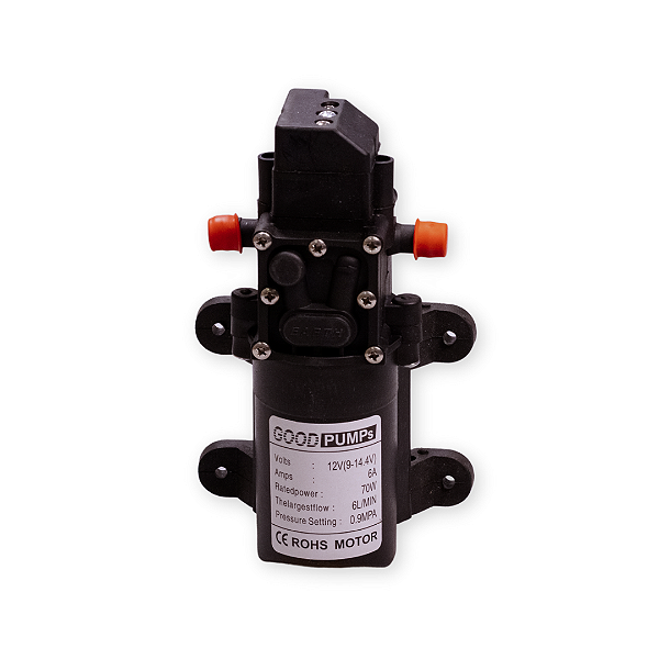Bomba de Transferência Automática 12v 6L/Min  Mini 6A GOOD PUMPS