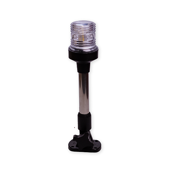 Luz Fundeio/Alcançado 12v 3Nm Base Preta - Haste 6 cm Led Branco Frio 30W