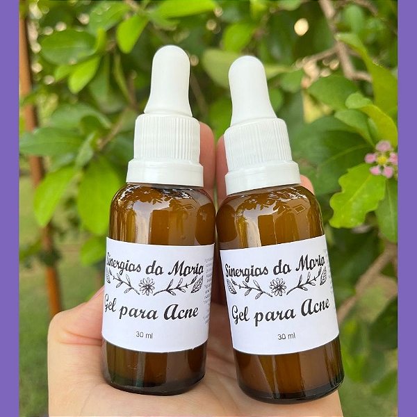 Gel para Acne 30 ml - Secativo e Cicatrizante