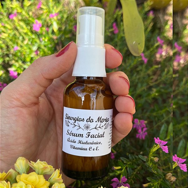 Sérum Facial com Ácido Hialurônico 30 ml