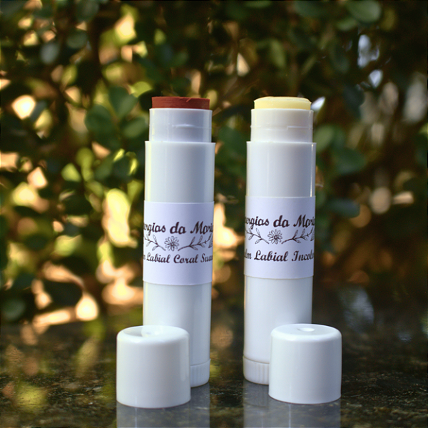 Balm Labial 5g - Incolor ou Coral Suave