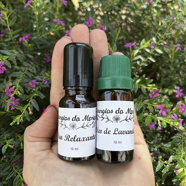 Kit Óleo Relaxante + Óleo Essencial de Lavanda