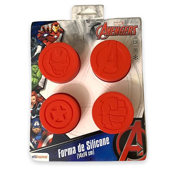 Forma de Silicone Avengers Multiuso