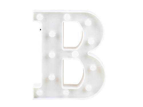 Letra Luminosa Led a Pilha "B"