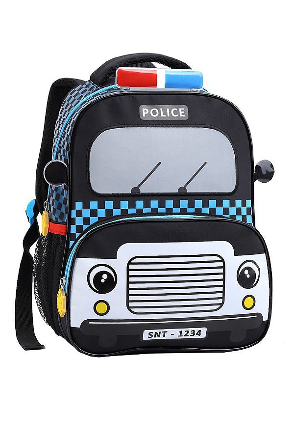 Mochila Infantil 13" - Policia