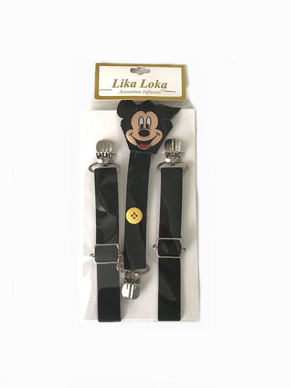 Suspensórios Infantil Mickey Mouse