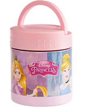 Pote / Frasco Térmico de Inox - Disney - Princesas- Girotondo
