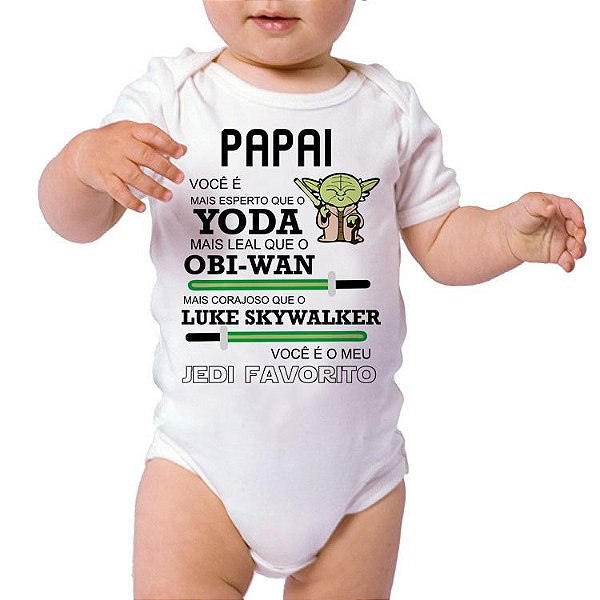 Body ou Camisetinha - Papai Yoda