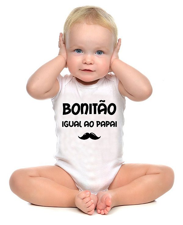 Body ou Camisetinha - Bonitão igual ao Papai