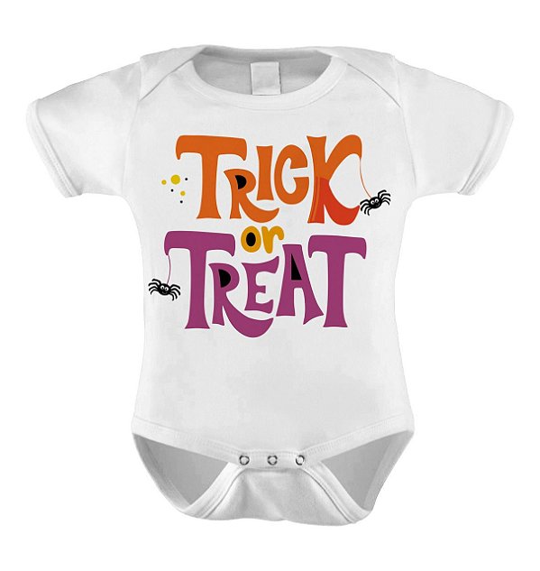 Body Meu Primeiro Halloween -  trick or treat