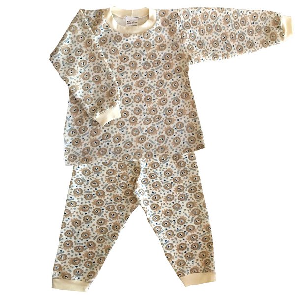 Pijama de Soft Infantil Leãozinho