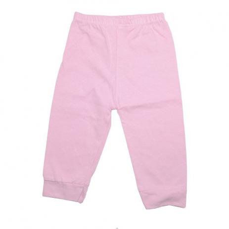 Calça Mijão Rosa Bebê em Algodão