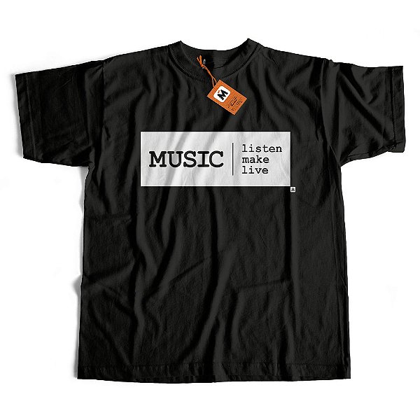 Camiseta Music Listen