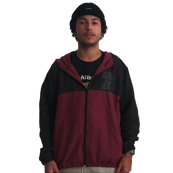 Corta Vento Narina Bordo/Preto