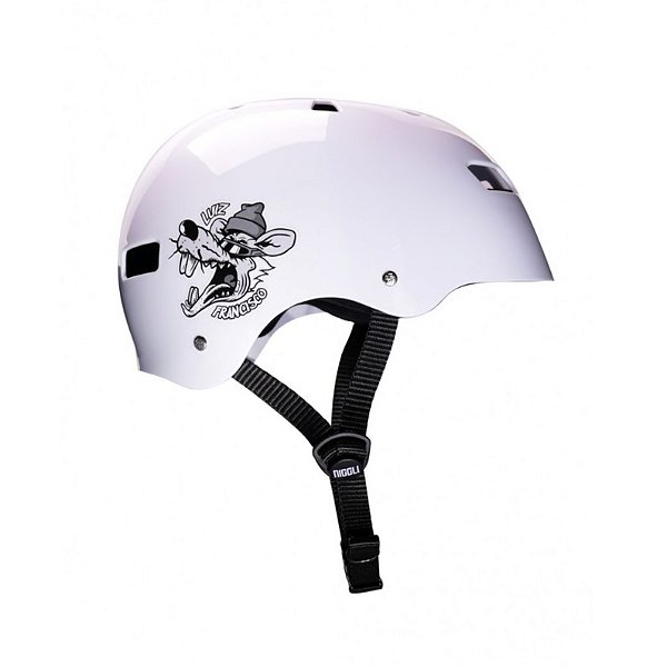 CAPACETE NIGGLI LUIZ FRANCISCO PRO LIGHT MODEL BRANCO