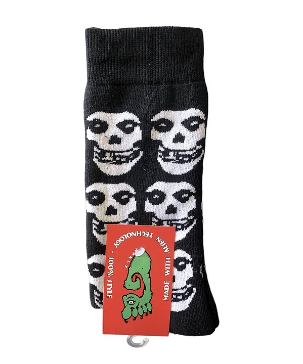 Meia Gnarly Foot Misfits