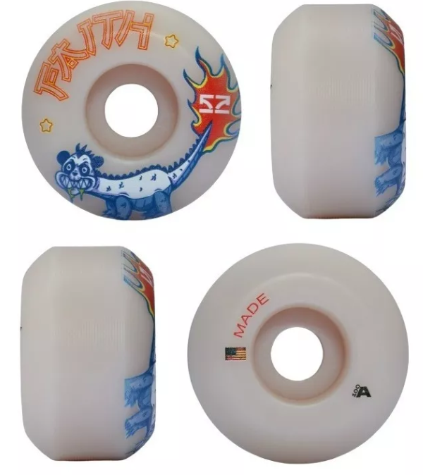RODA FAITH 53MM 100a PANDZILLA - Made In Usa