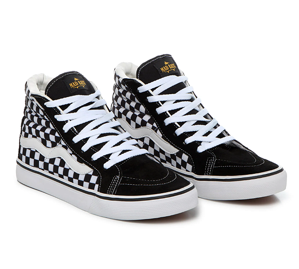 Tênis Mad Rats Hi Top Quadriculado