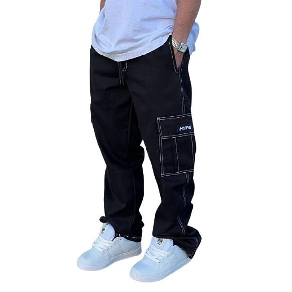 Calça cargo Hype carpinteiro Preto