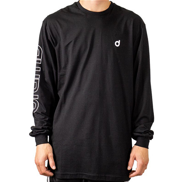 Camiseta Manga Longa Drama Preto