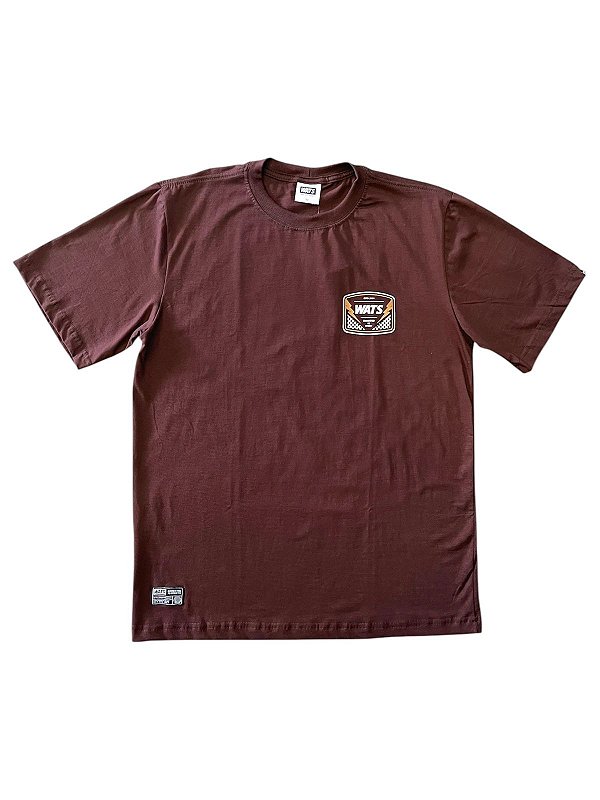 Camiseta Wats Raio Marrom