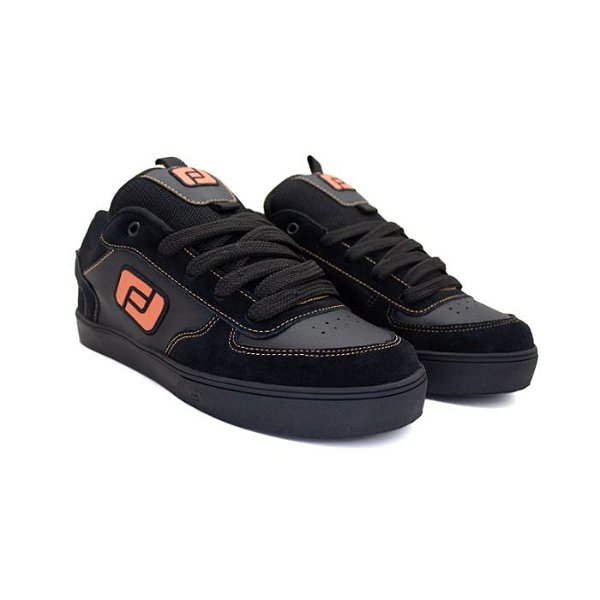 Tênis Freeday Hero Preto e Laranja